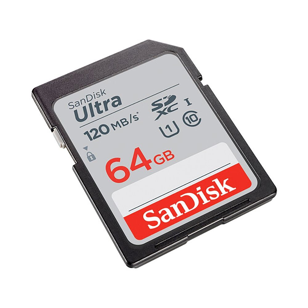 SanDisk 64GB Ultra SDXC Card 120MB/s | SRB Photographic